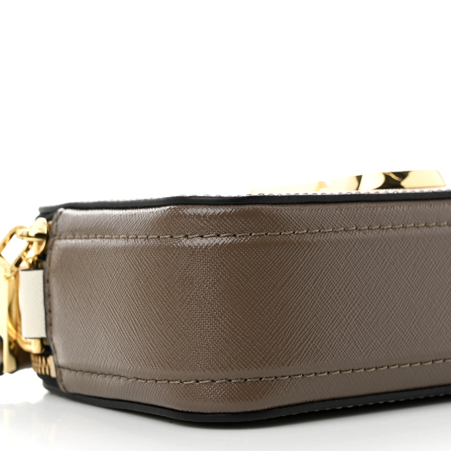 Marc Jacobs Saffiano Small Snapshot Camera Bag French Grey 9 of 10