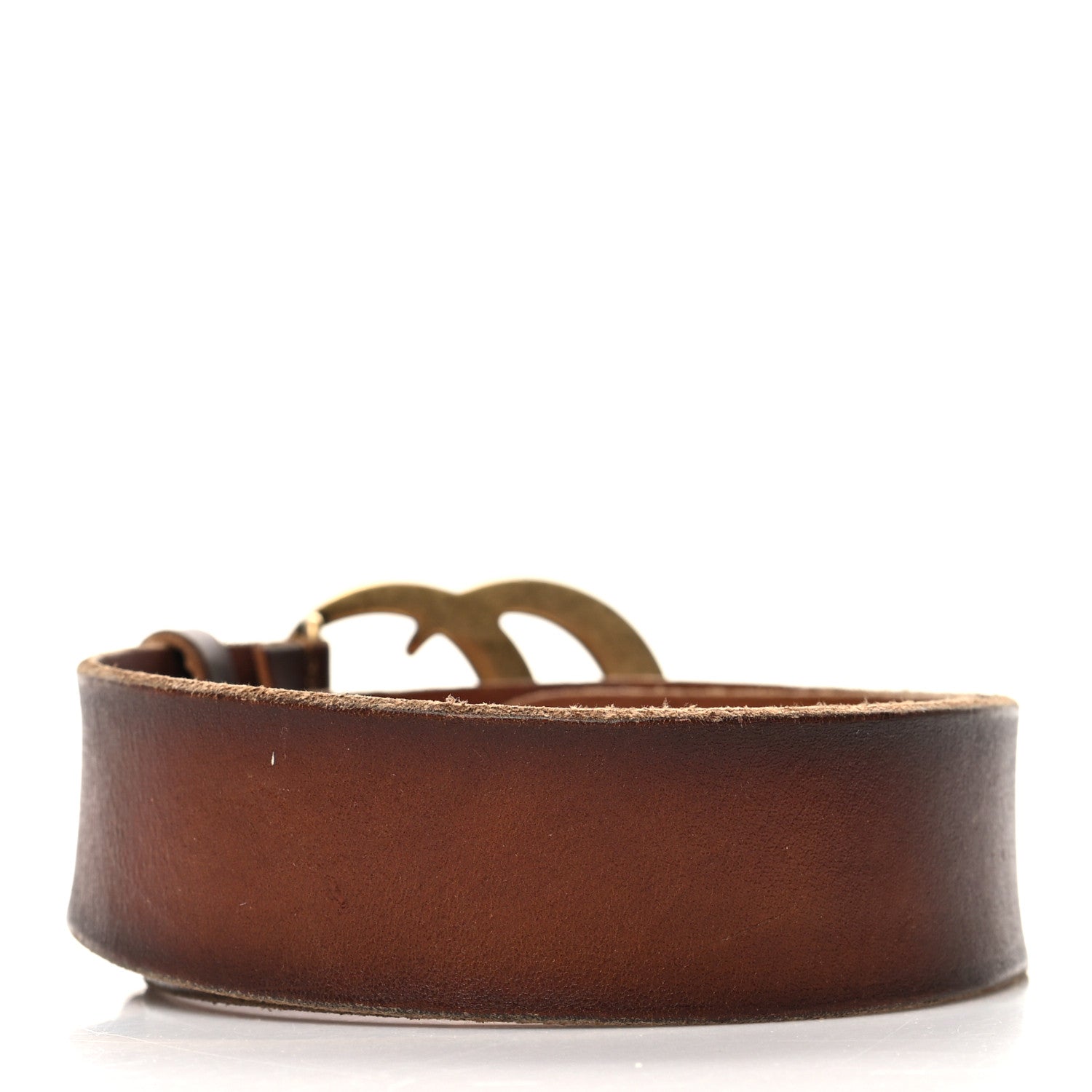 Gucci Faded Calfskin Double G 40mm Belt 75 30 Cuir 2 of 6
