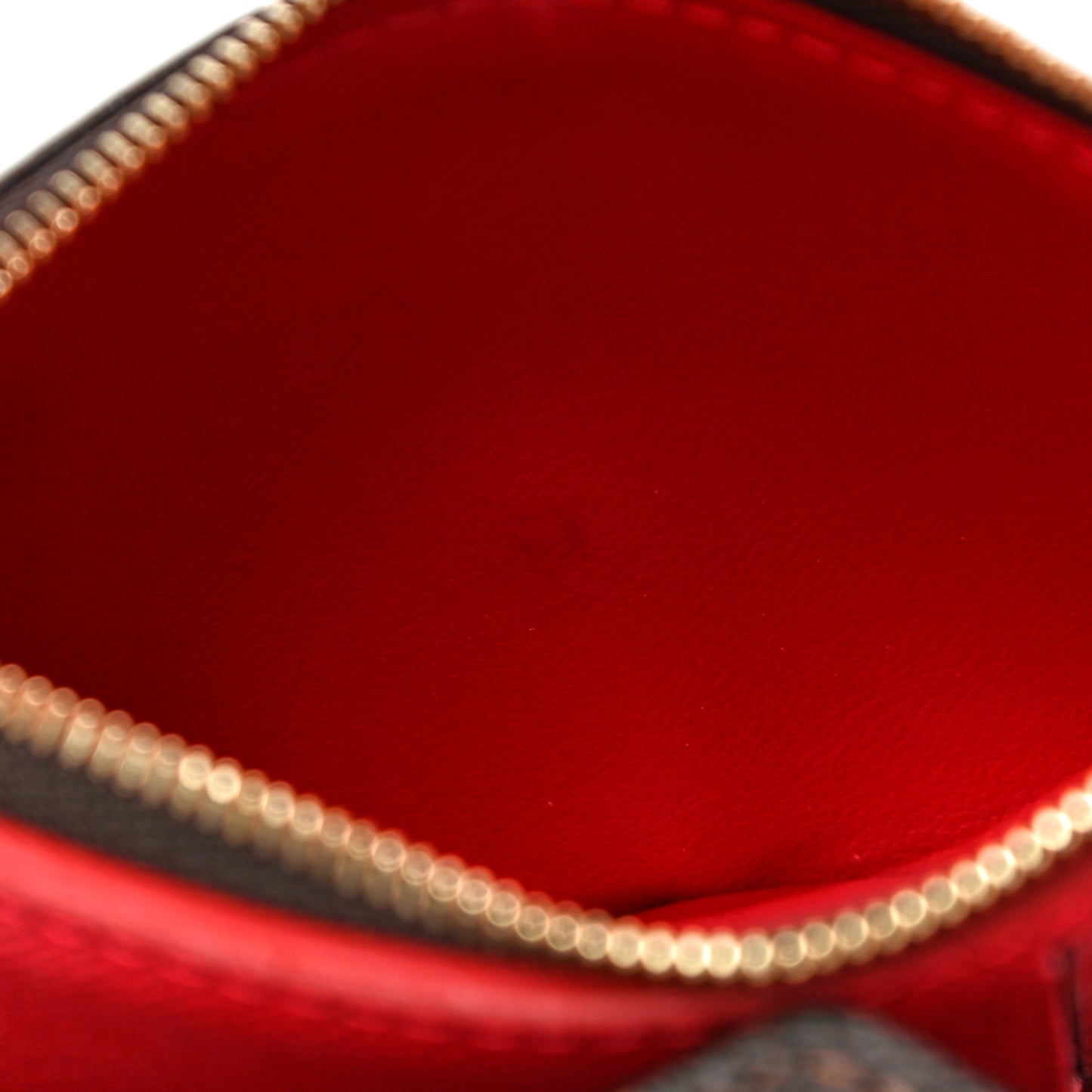 Damier Ebene Victorine Wallet Red