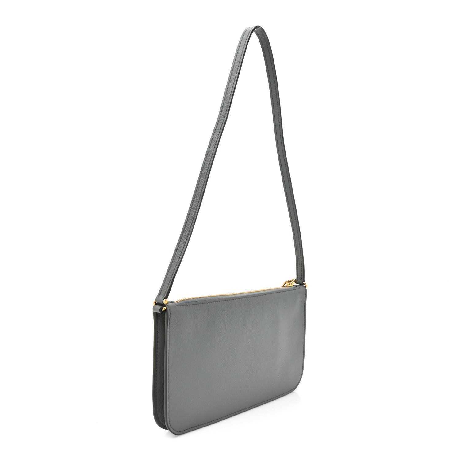 Hermes Evercolor Chaine d'Ancre Zipengo Pochette To Go Vert Amande 3 of 10