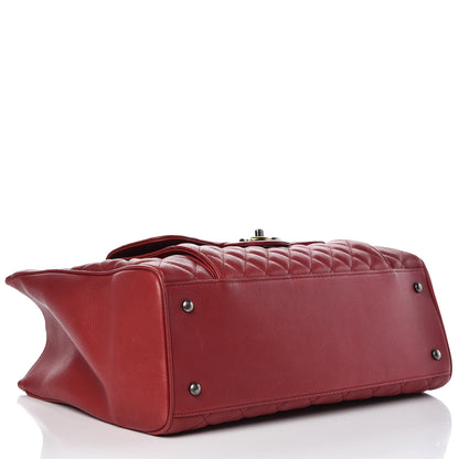 Chanel Caviar Quilted Large Casual Pocket Tote Red 5 of 14