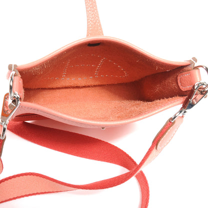 Hermes Taurillon Clemence Evelyne TPM Crevette 5 of 7