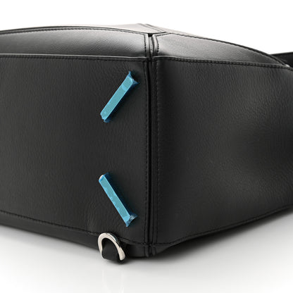 Loewe Calfskin Medium Puzzle Bag Black 10 of 10