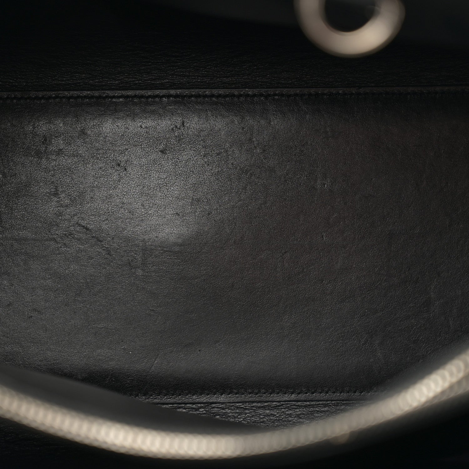 Saint Laurent Calfskin Embossed Snakeskin Small Sac De Jour Black 5 of 14