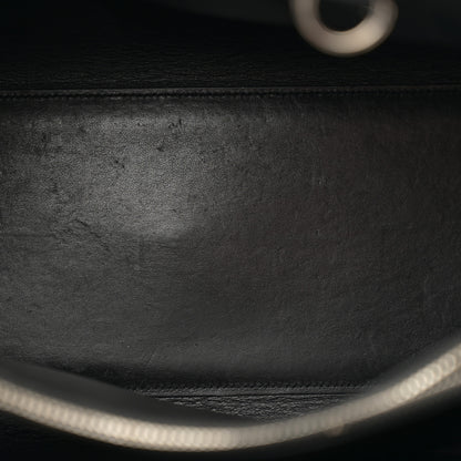 Saint Laurent Calfskin Embossed Snakeskin Small Sac De Jour Black 5 of 14