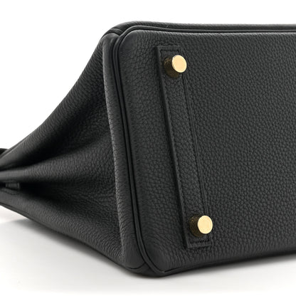 Hermes Togo Birkin 25 Black 10 of 11