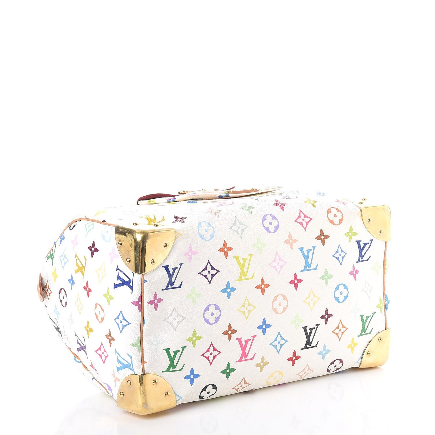 Monogram Multicolor Speedy 30 White