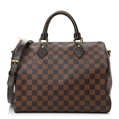 Louis Vuitton Damier Ebene Speedy Bandouliere 30 1 of 13