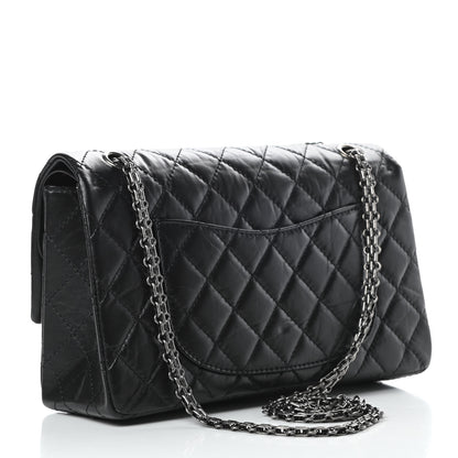 Chanel Aged Calfskin Quilted 2.55 Reissue 226 Black 3 of 13