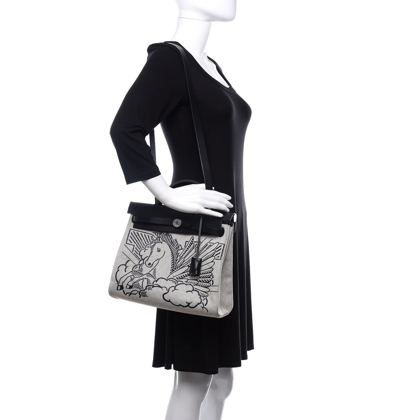 Vache Hunter Toile Pegase Pop Herbag Zip Retourne 31 PM Bleu Indigo