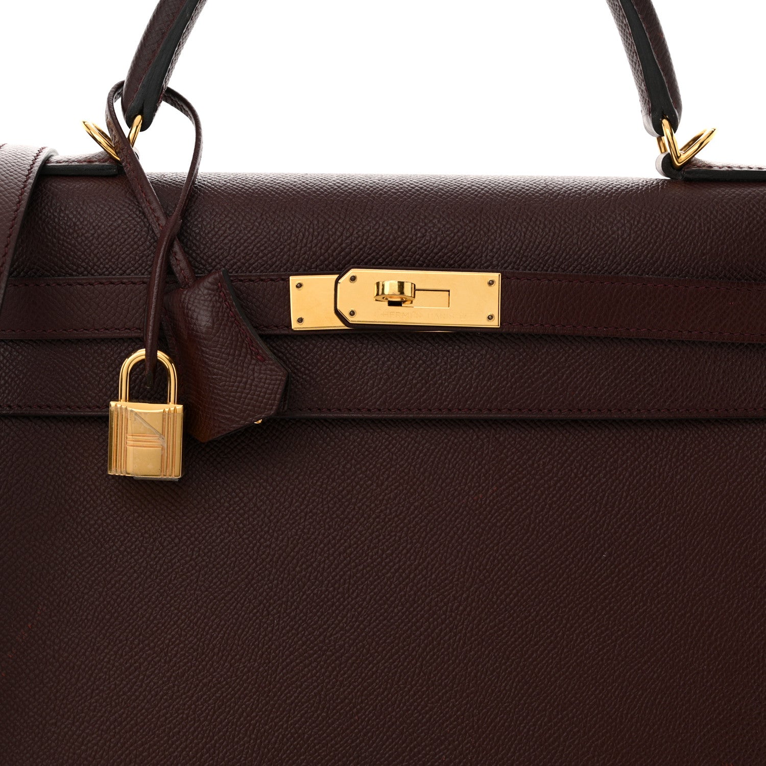 Hermes Epsom Kelly Sellier 32 Bordeaux 8 of 20