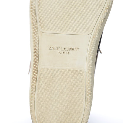 Saint Laurent Calfskin Court Classic SL/10H High Top Sneakers 44 Olive Black 6 of 13