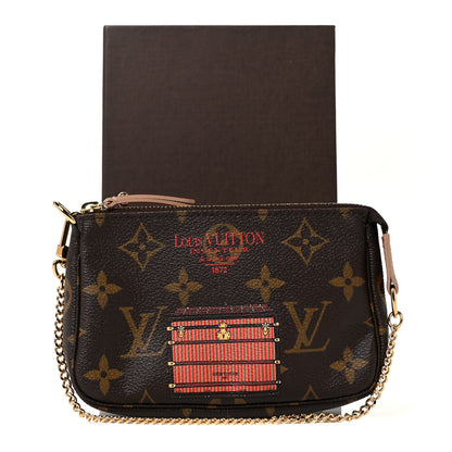 Louis Vuitton Monogram Trunks and Locks Mini Pochette Accessories 10 of 10