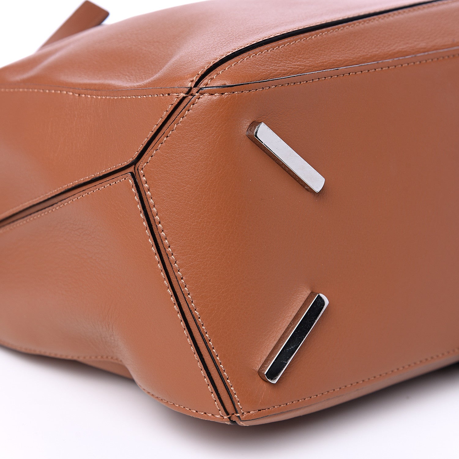 Loewe Calfskin Medium Puzzle Bag Tan 7 of 9
