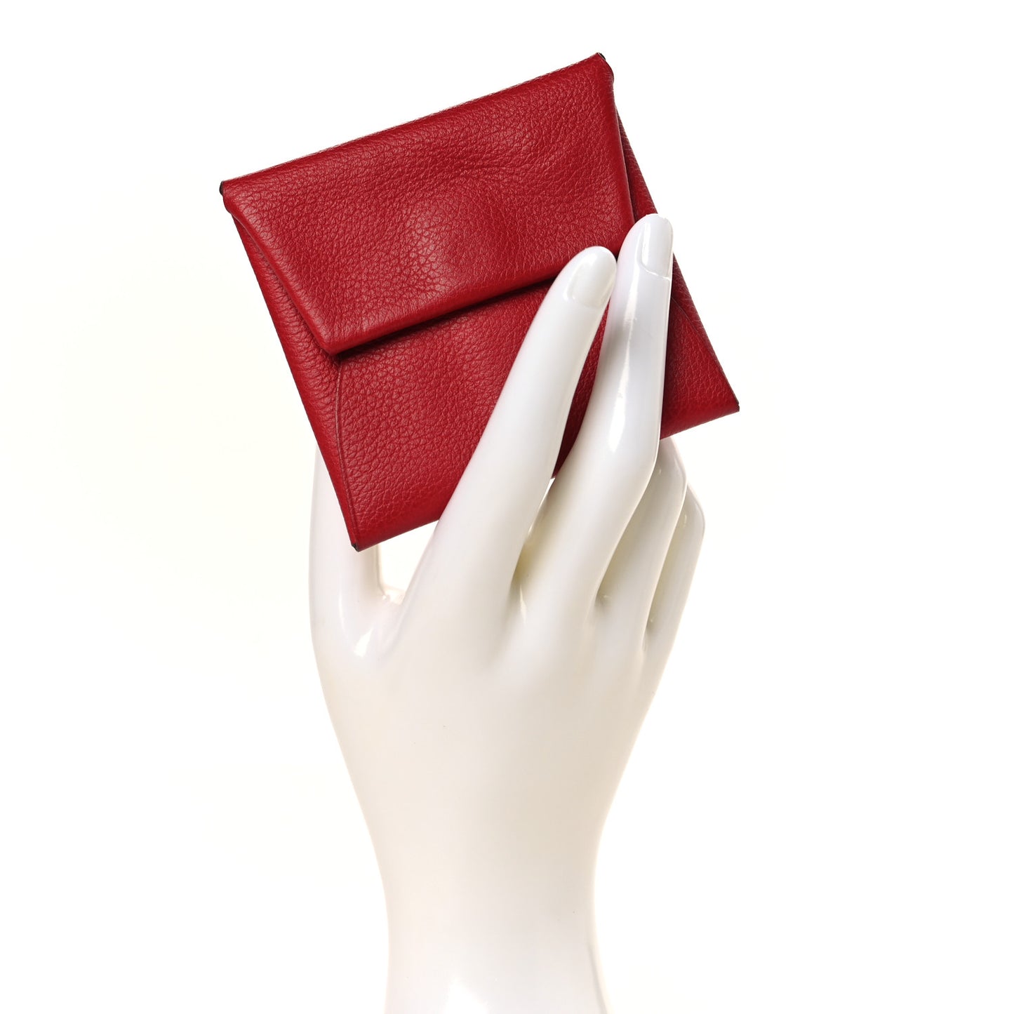 Evercolor Bastia Verso Coin Purse Rouge Piment Rouge de Coeur