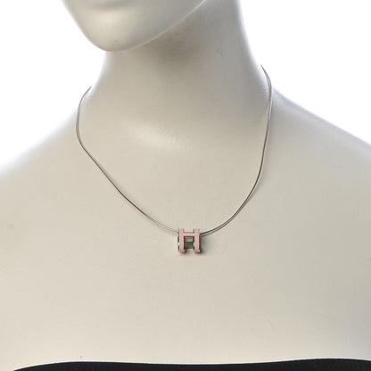 Hermes Lacquered Palladium Pop H Sugar Pink 2 of 6