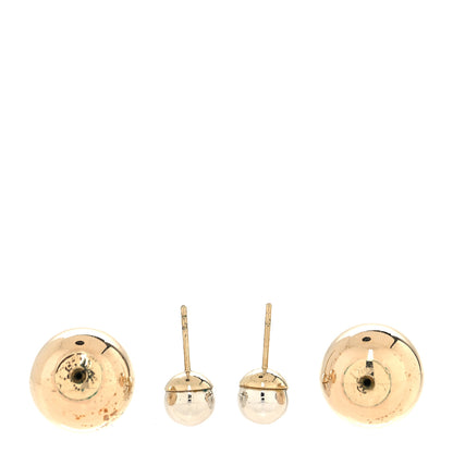 Christian Dior Mise En Dior Tribal Earrings Silver Gold 3 of 4