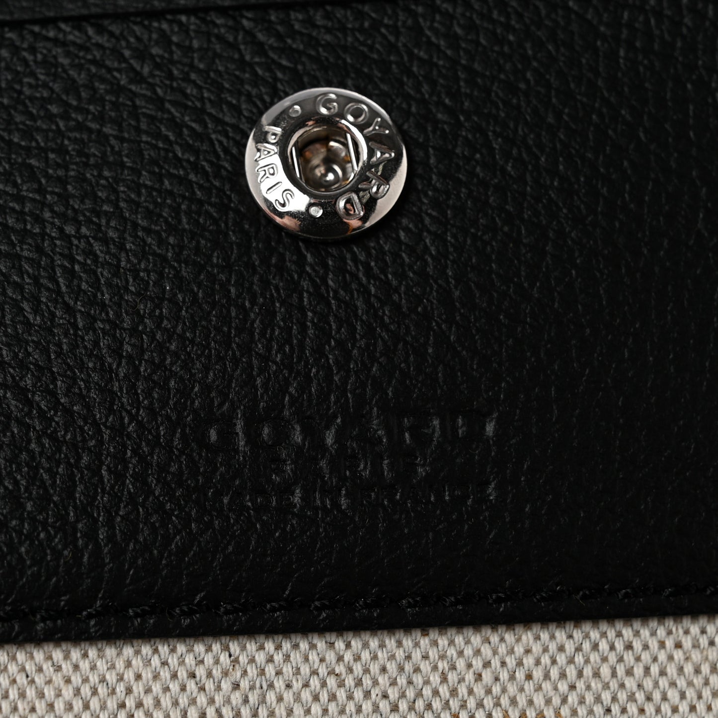 Goyardine Boheme Hobo Black