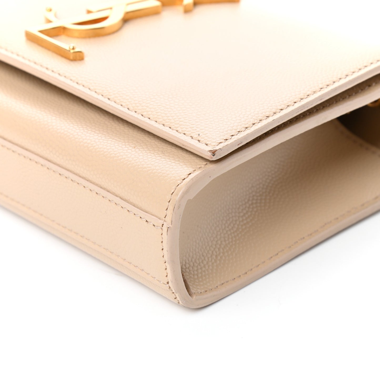 Grain De Poudre Small Monogram Kate Satchel Nude Powder