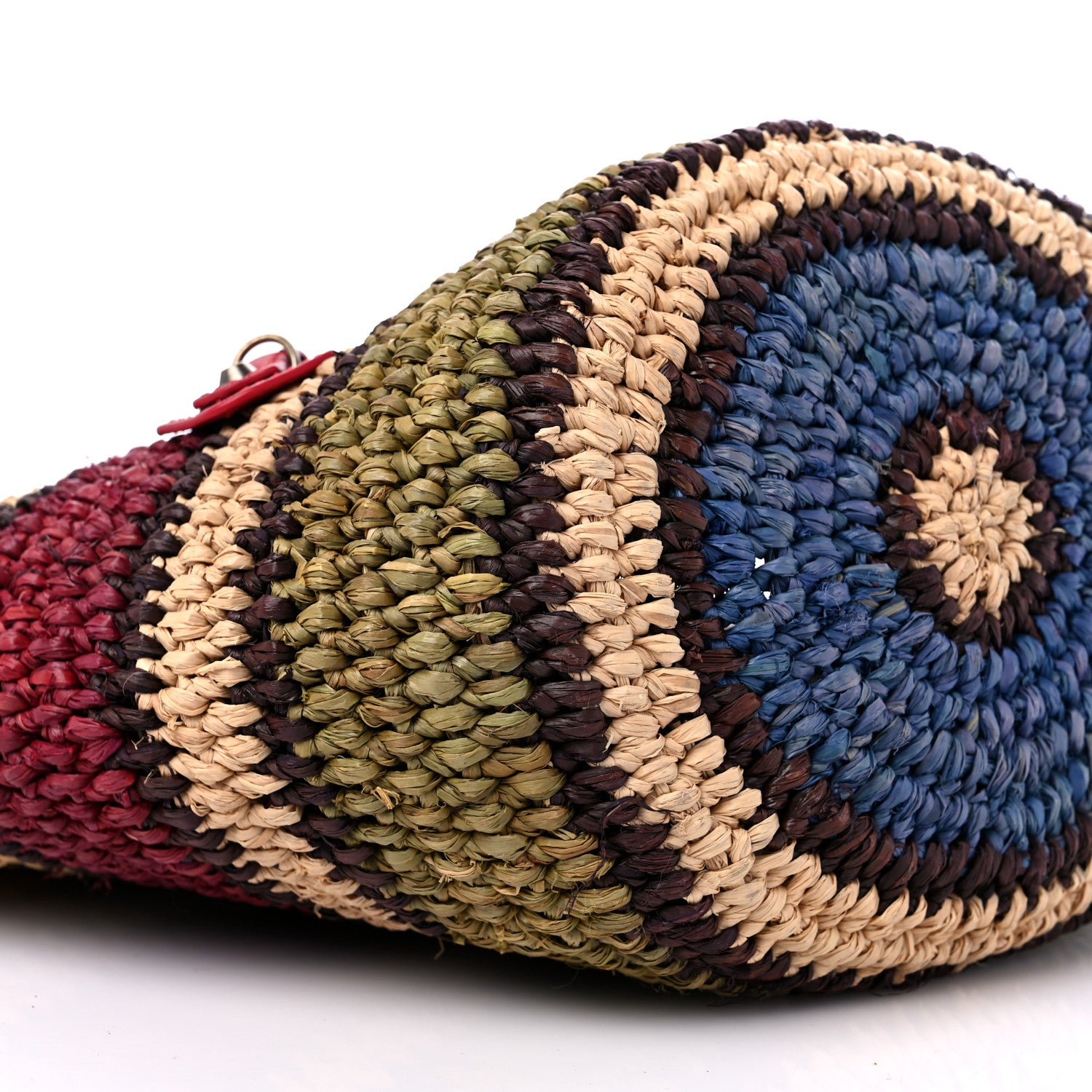 Balenciaga Straw Panier Basket Tote Multicolor 8 of 10