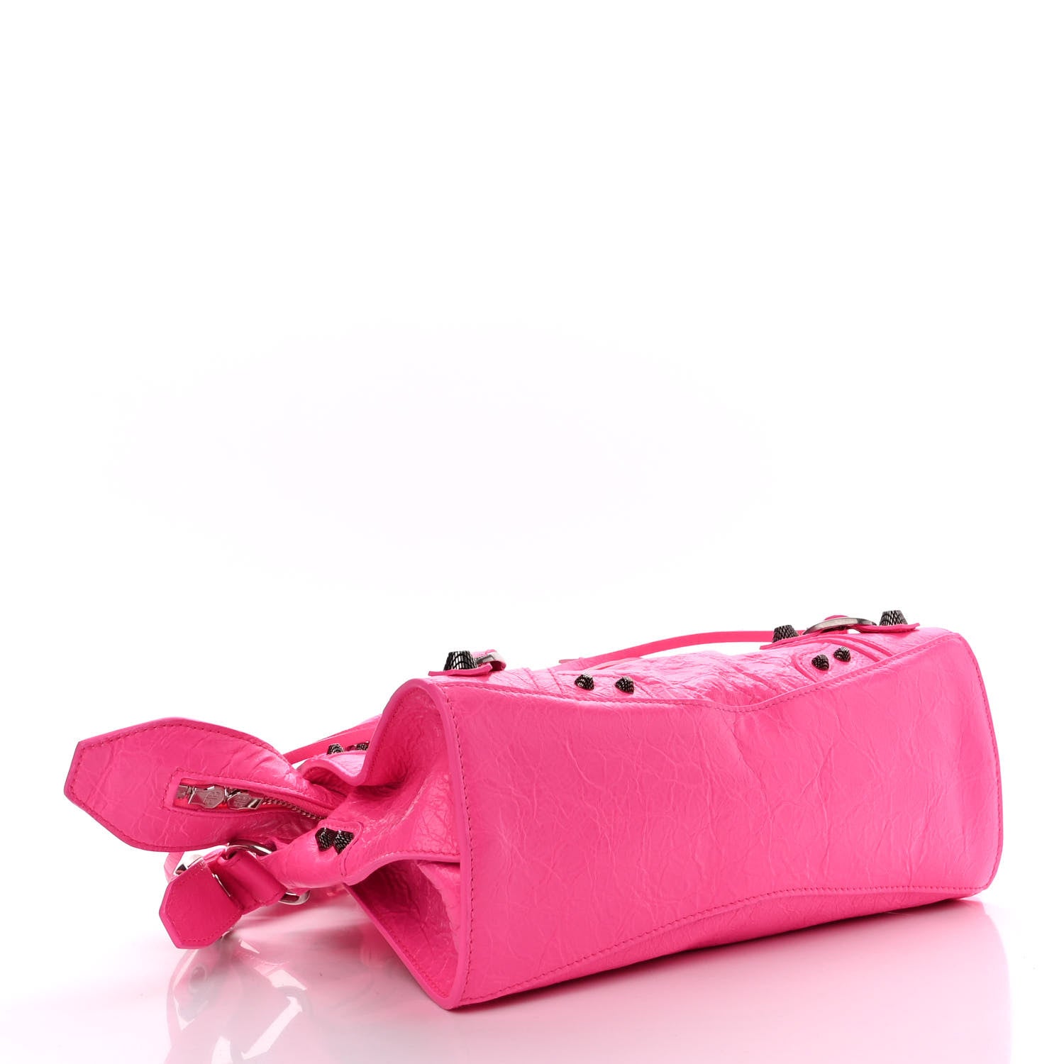 Balenciaga Agneau Arena Neo Cagole Handbag XS Fluo Pink 4 of 8