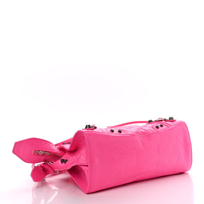 Balenciaga Agneau Arena Neo Cagole Handbag XS Fluo Pink 4 of 8