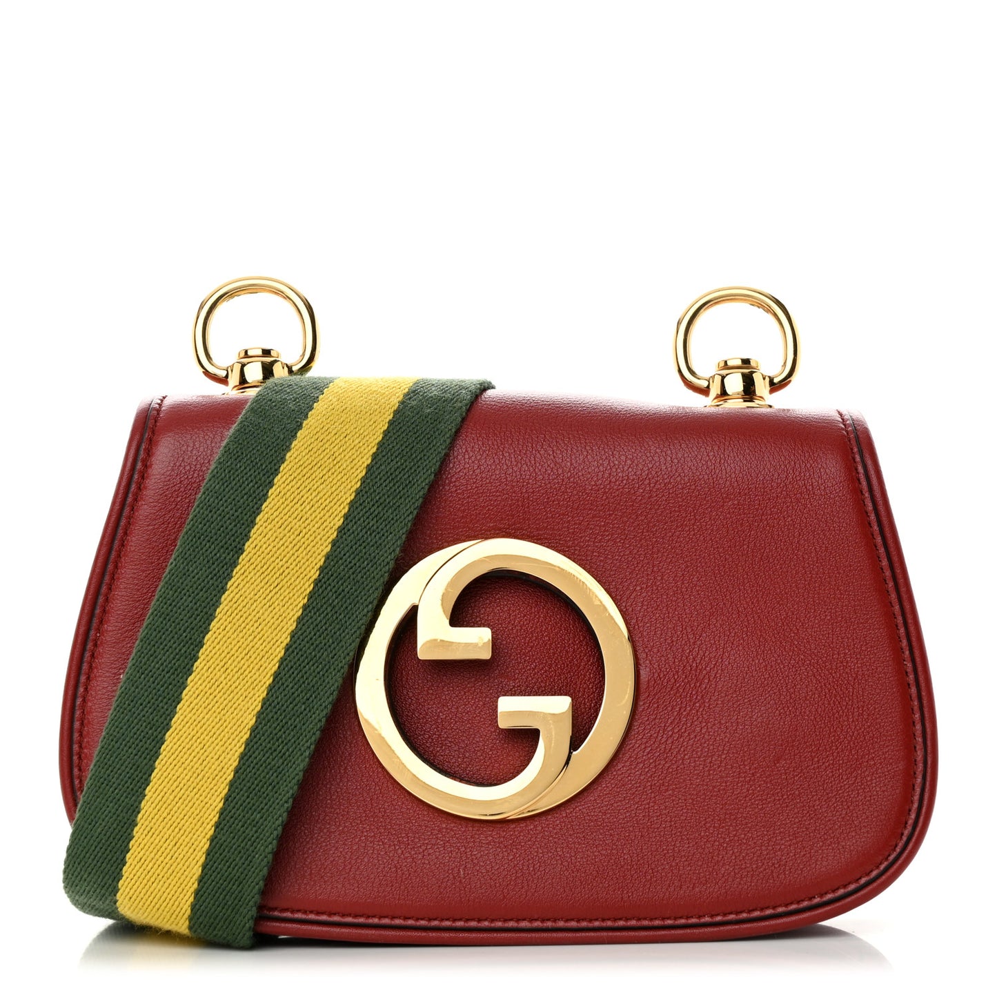Roxy Calfskin Web Mini Blondie Shoulder Bag Blondie Red