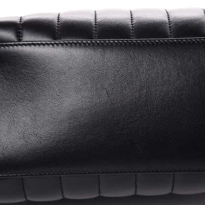Saint Laurent Calfskin Y Quilted Monogram Medium Loulou Chain Satchel Black 10 of 11