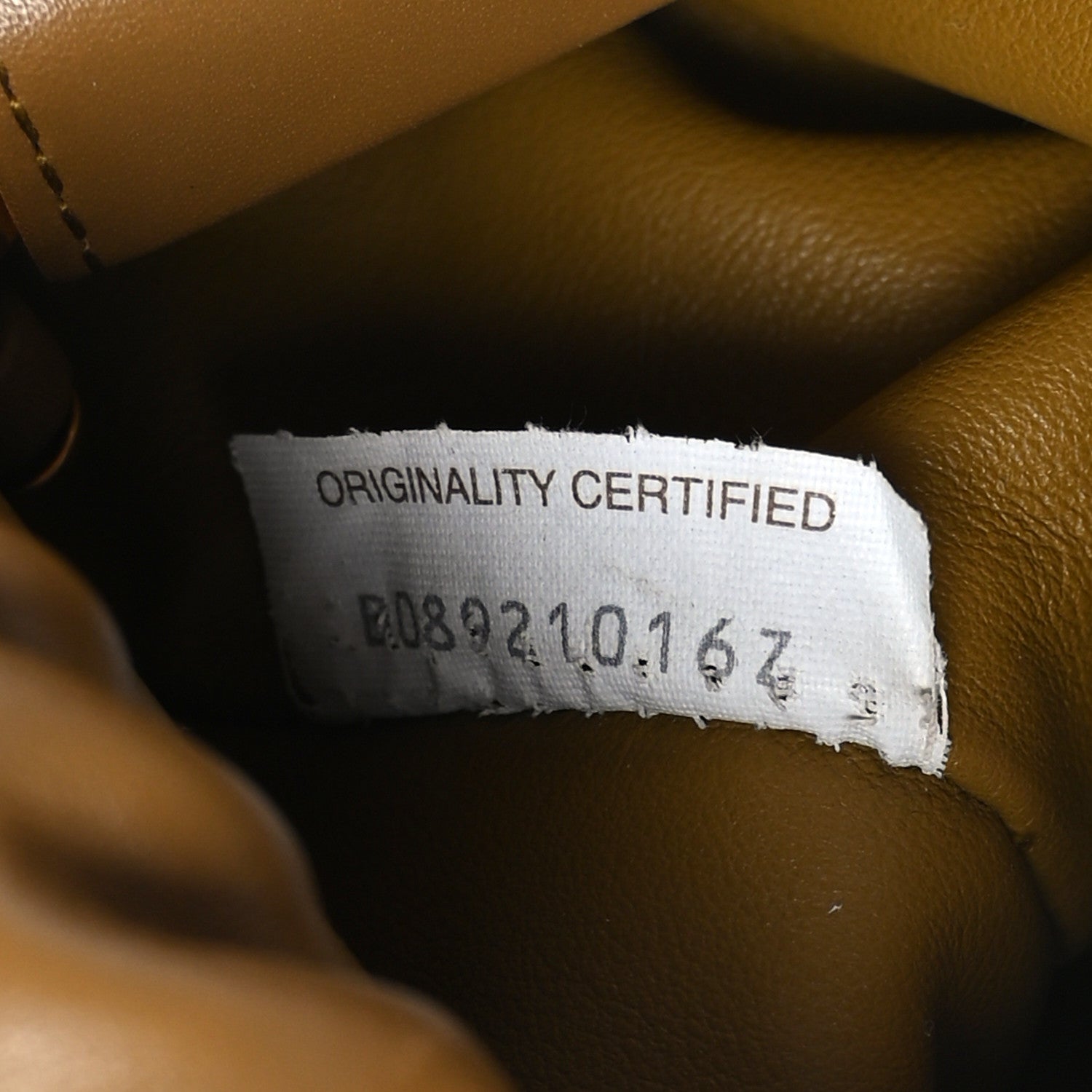 Bottega Veneta Calfskin The Pouch Chain Cammello 7 of 10