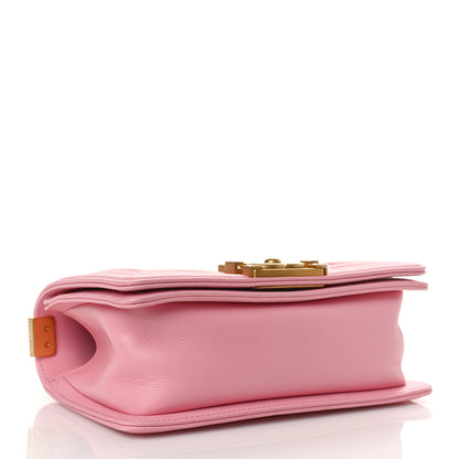 Chanel Calfskin Quilted Small Boy Flap Pink 4 of 9