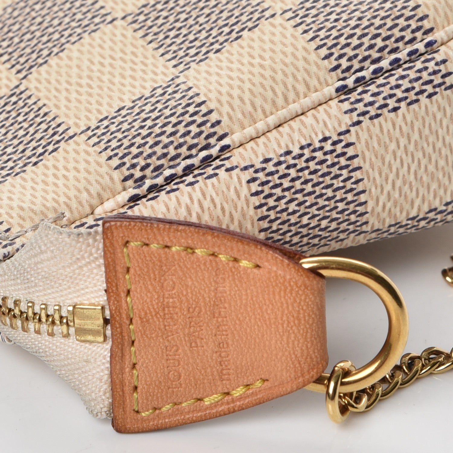 Louis Vuitton Damier Azur Mini Pochette Accessories 6 of 10