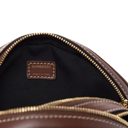 Burberry Canvas Calfskin Louise Bag Natural 8 of 11