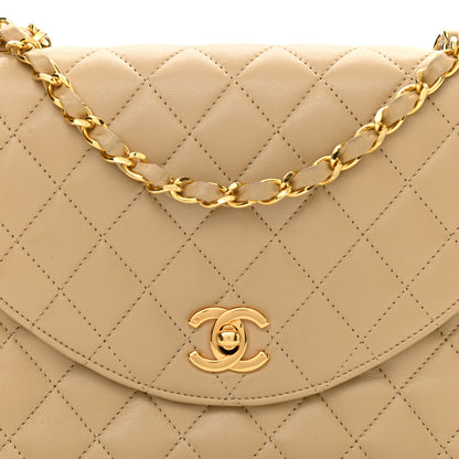 Chanel Lambskin Quilted Small Single Flap Beige 7 of 11