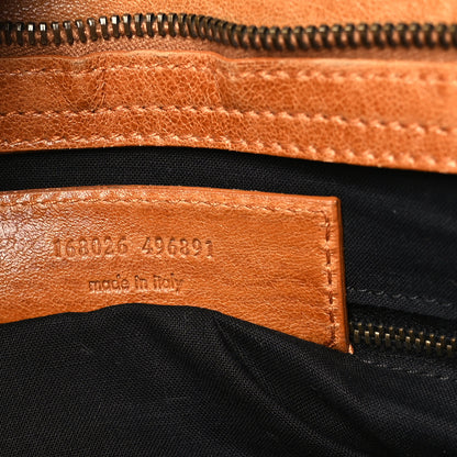 Balenciaga Chevre Classic Hardware Mid Afternoon Tote Camel 7 of 9