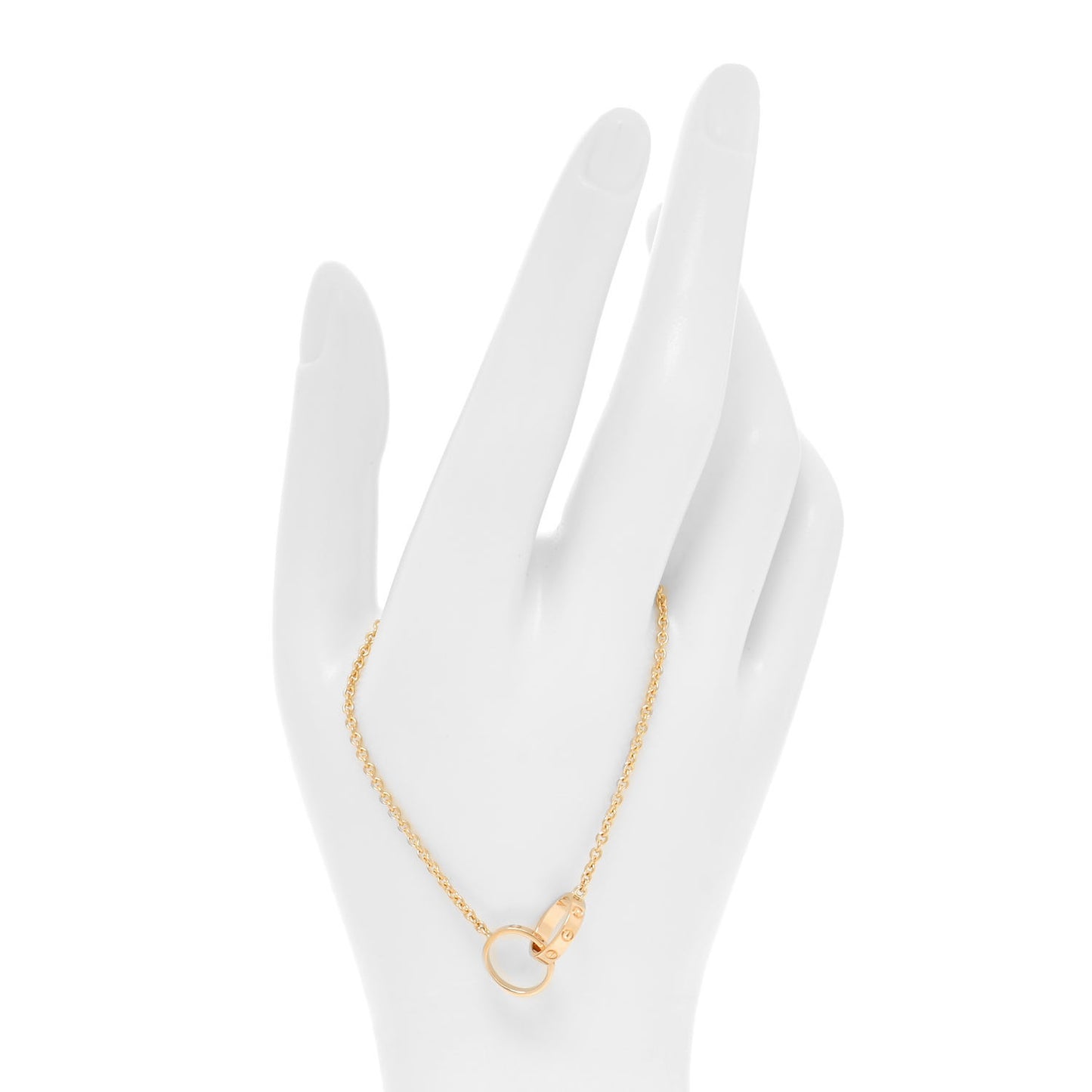 18K Yellow Gold Interlocking LOVE Bracelet