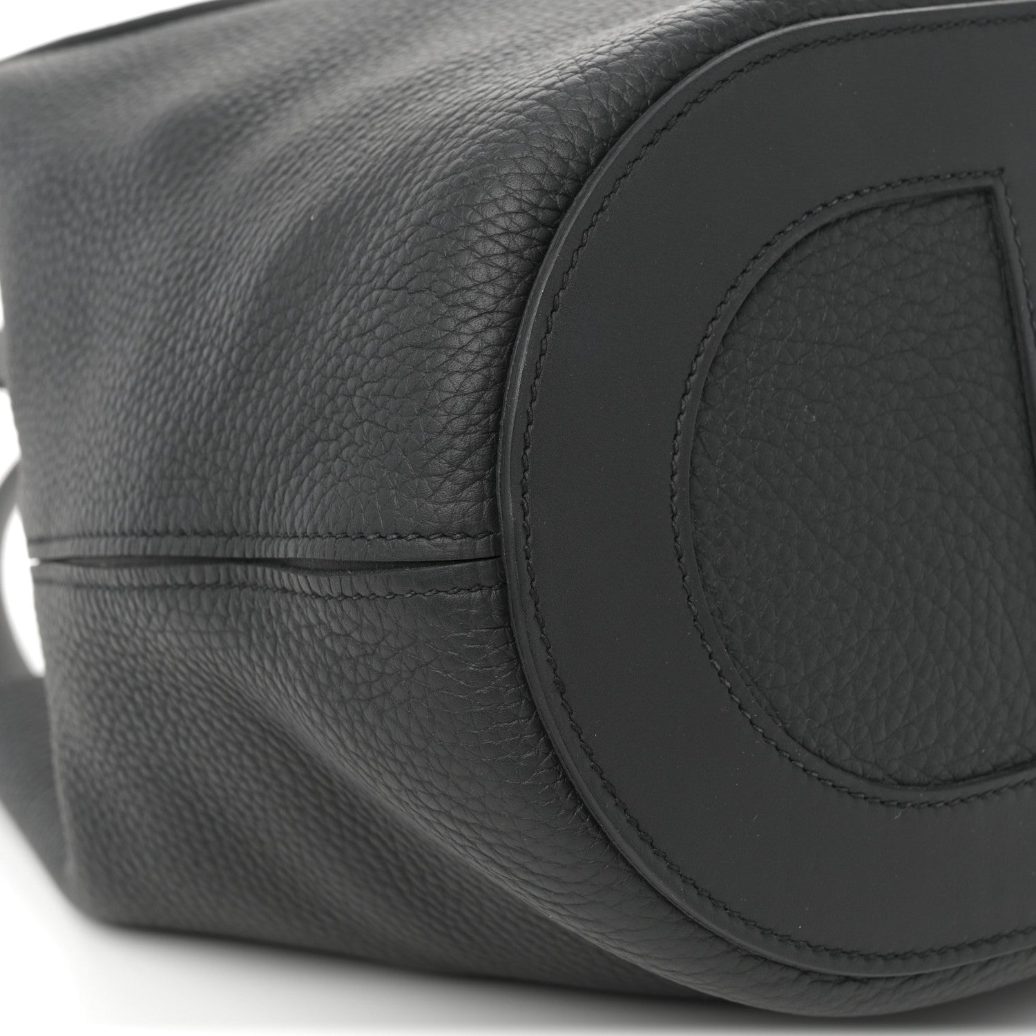 Hermes Taurillon Clemence Swift In-The-Loop 23 Bag Black 9 of 10