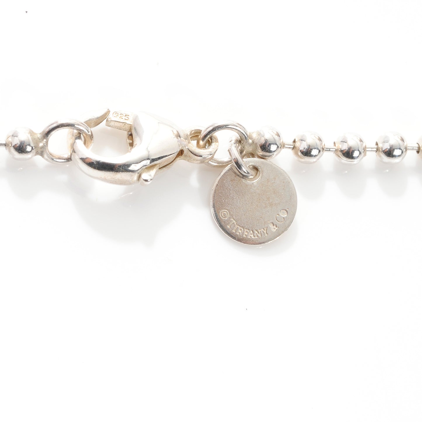 Sterling Silver Long Return to Tiffany Heart Pendant Necklace