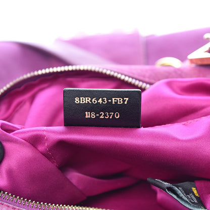 Fendi Vitello Savana Forever Hobo Ciclamino 8 of 14