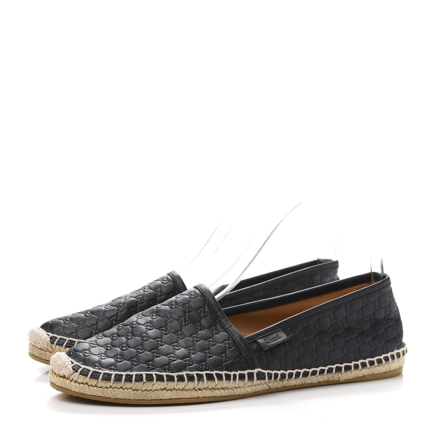 Microguccissima Signature Espadrilles 39 Black