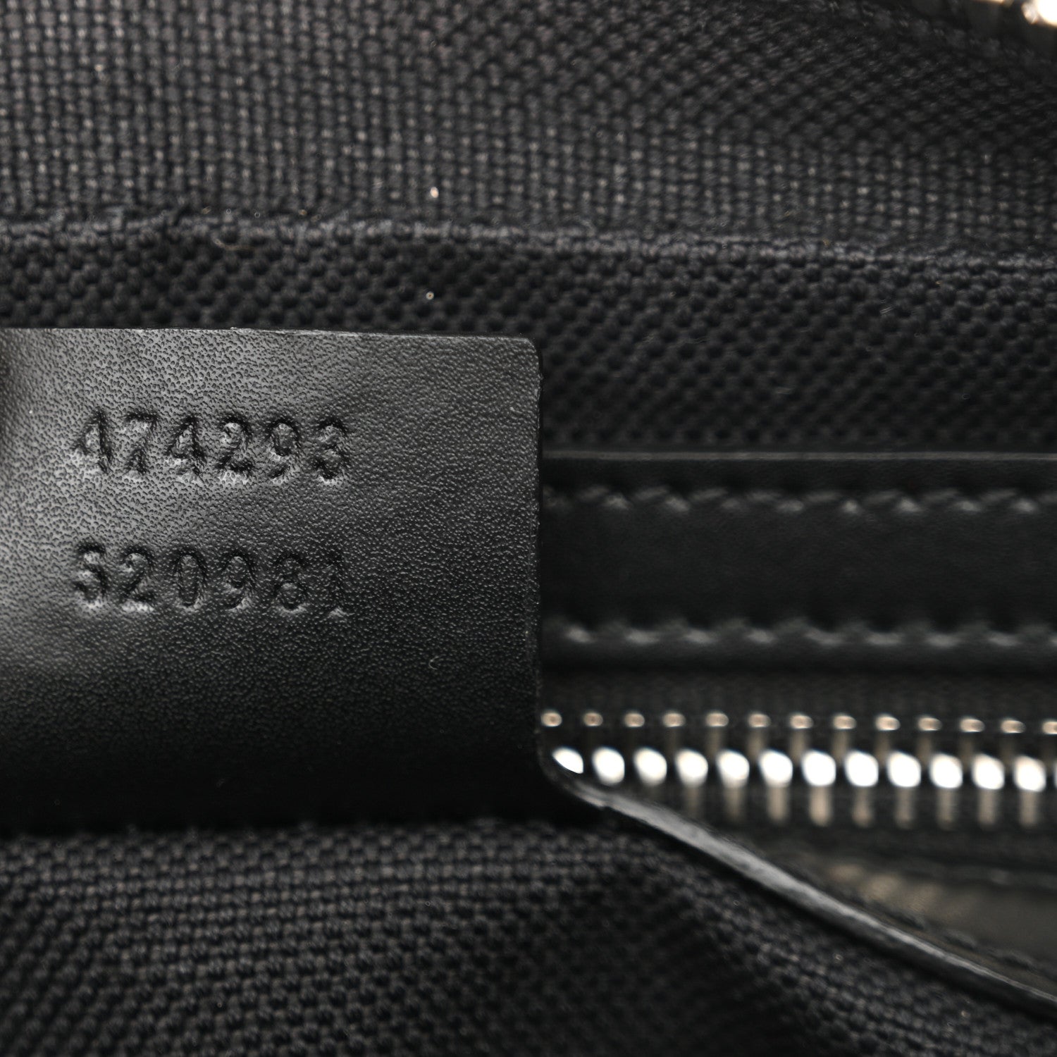 Gucci Soft GG Supreme Monogram Web Belt Bag Black Grey 7 of 13