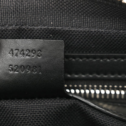 Gucci Soft GG Supreme Monogram Web Belt Bag Black Grey 7 of 13