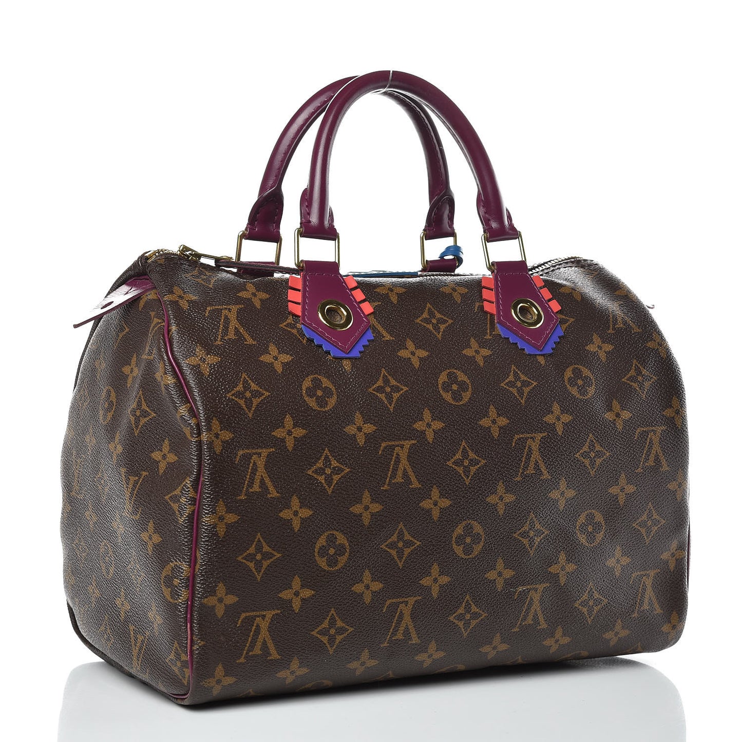 Monogram Totem Speedy 30 Magenta