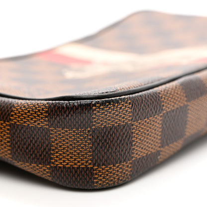 Louis Vuitton Savane Damier Ebene Rhinoceros Pochette Volga 8 of 8