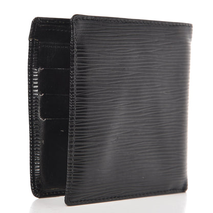 Louis Vuitton Epi Marco Wallet Black 3 of 9