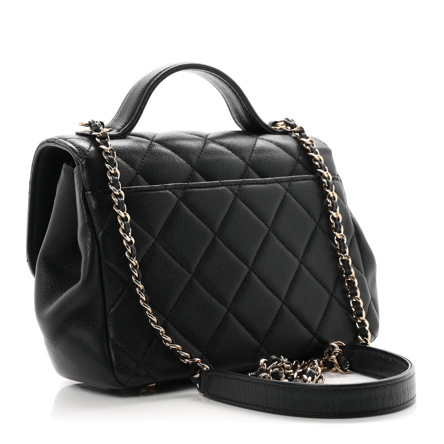 Chanel Caviar Quilted Small Business Affinity Flap Black 3 of 10