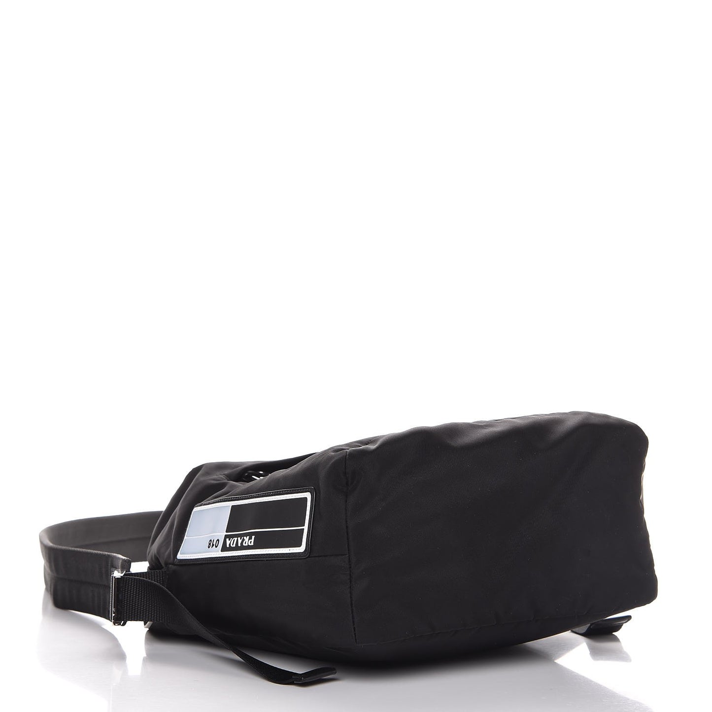 Tessuto Nylon Crossbody Bag Black