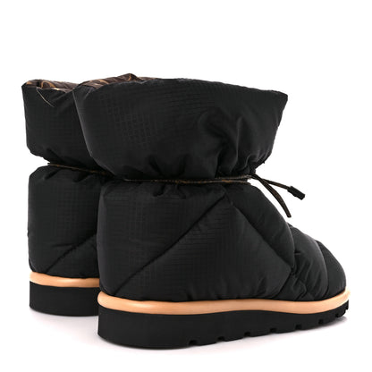Louis Vuitton Nylon Monogram Pillow Comfort Ankle Boot 38 Black 4 of 10