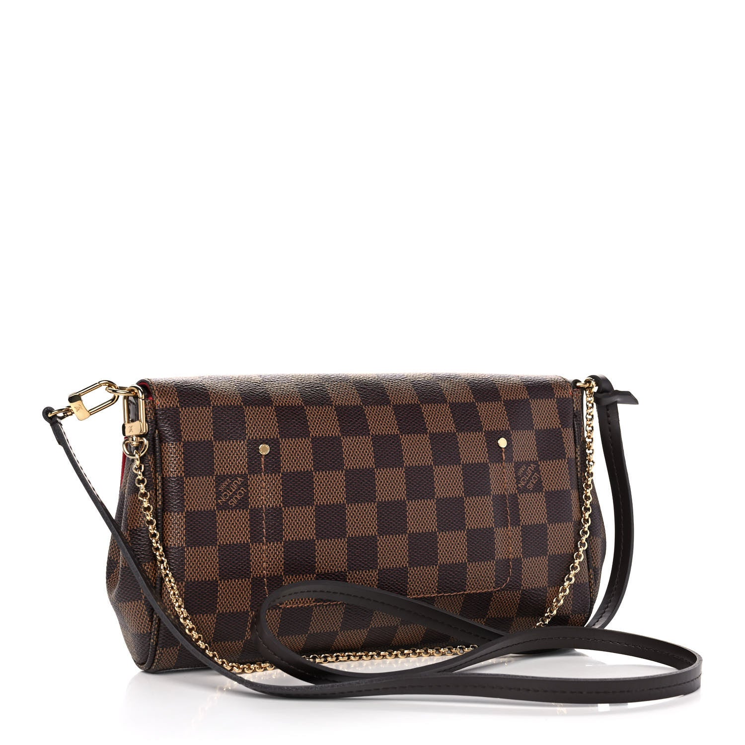 Louis Vuitton Damier Ebene Favorite MM 3 of 9