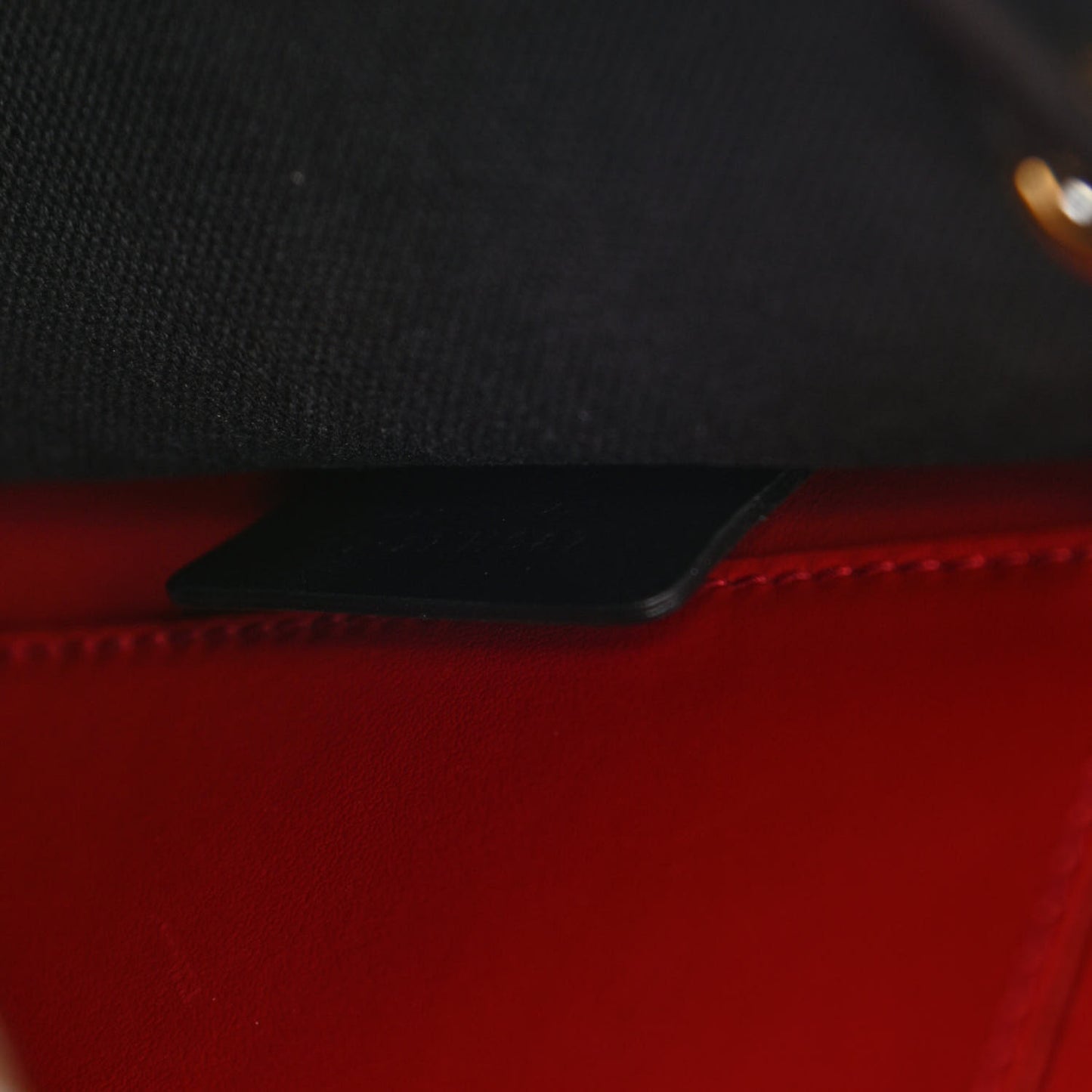 Canvas Calfskin Gancini Backpack Black Beige