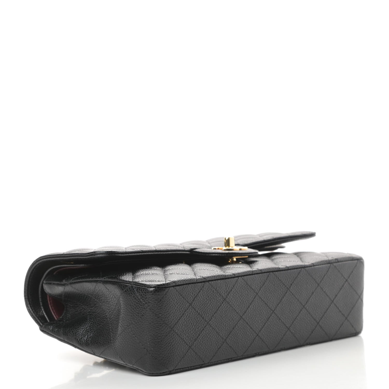 Chanel Caviar Quilted Medium Double Flap Black 4 of 13